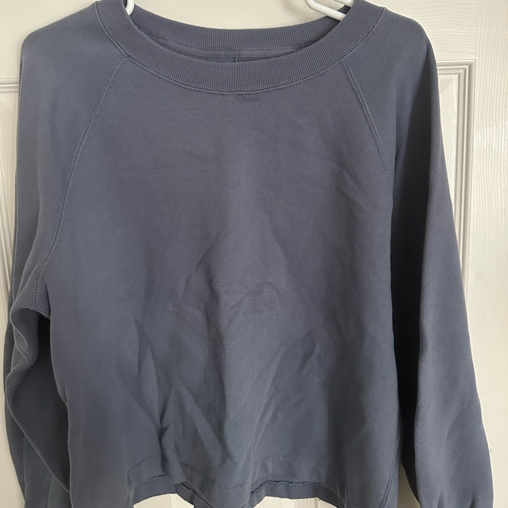 Dark Gray Crewneck Sweatshirt